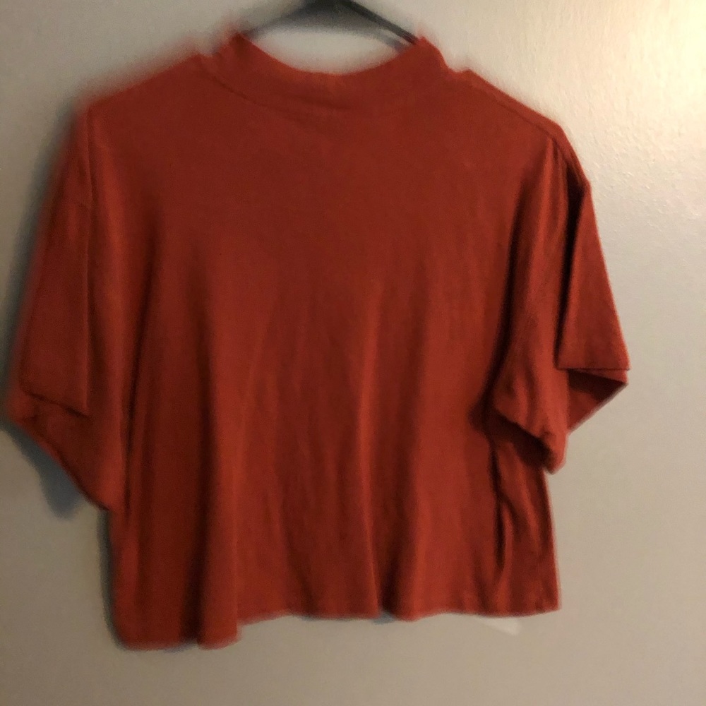 Free people mock neck top